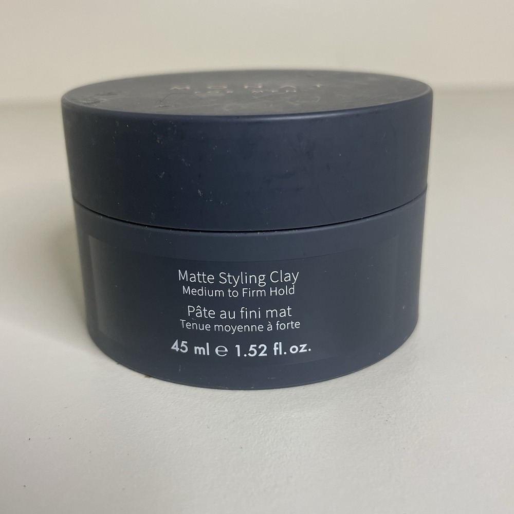 Monat for Men Matte Styling Clay Medium to Firm Hold 1.52 oz / 45 mL - New!